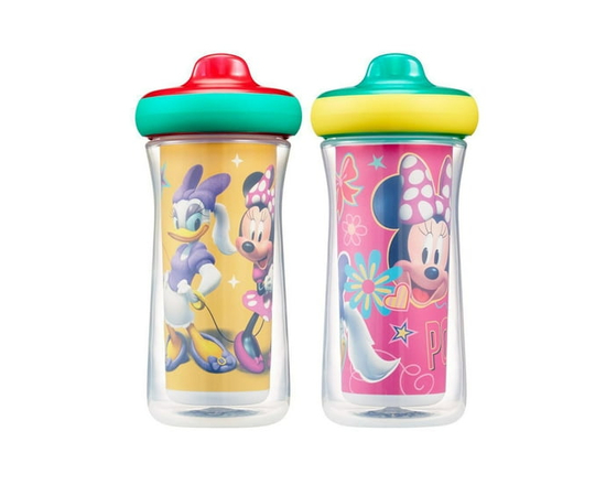Disney Minnie Mouse ImaginAction™ Insulated Hard Spout Sippy Cup 2x9oz Cups