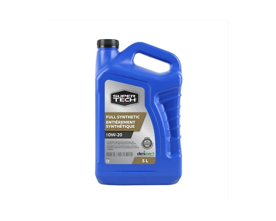 Super Tech Full Synthetic 0W20 Motor Oil - 5L