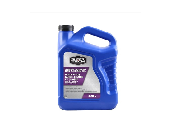Huile Pour Guide-Chaîne et Chaîne Toutes Saisons Super Tech - 3.78L