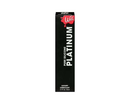 Wet Platinum Premium Concentrated Silicone Based Lubricant   Paraben Free   Gylcerine Free