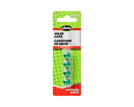 Slime Nitrogen Valve Caps - 4 Pack