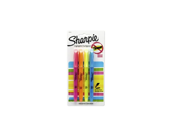 4PK SHARPIE PKT AST