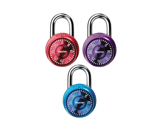 Mini serrures à combinaison métallique Master Lock #1533TRI