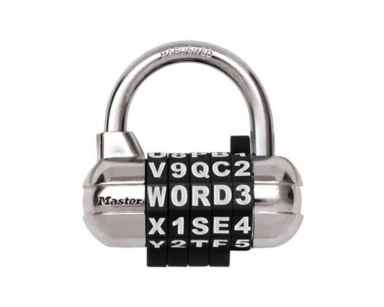 Master Lock Canada Master Lock Set-Your-Own Combination Lock #1534DBLK - 2-1/2 in
