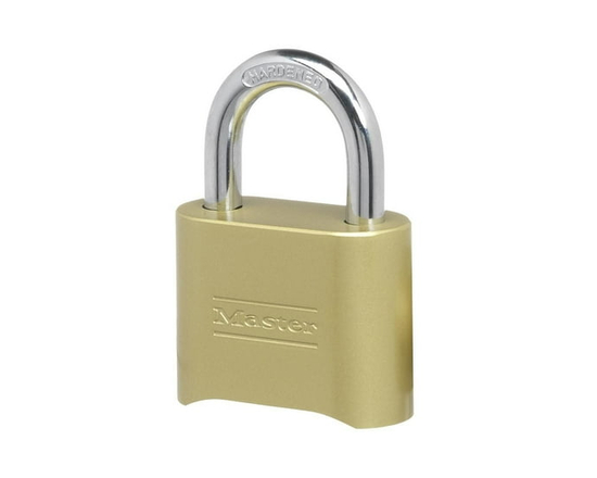 Master Lock 175D Corps solide Définissez votre propre cadenas à combinaison - 2 po