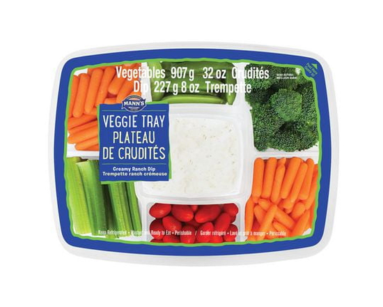 Mann's Veggie Tray with Creamy Ranch Dip