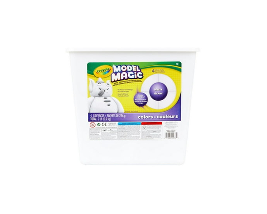 Crayola Model Magic 2lb Resealable Storage Container, White - 16 oz