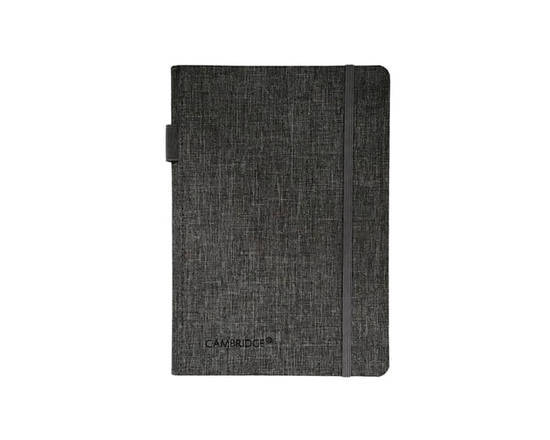 Cambridge® Bungee Notebook w/Pen Loop