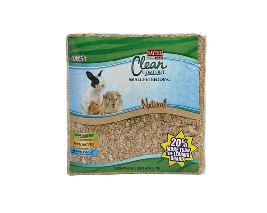 Kaytee Forti-Diet Clean Comfort Natural Bedding - 72 L