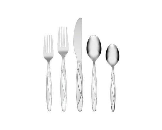 Cambridge Swoon Sand 18/0 Stainless Steel 20 Piece Flatware Set