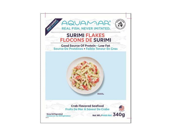 Aquamar Classic Flake Style Surimi 340g