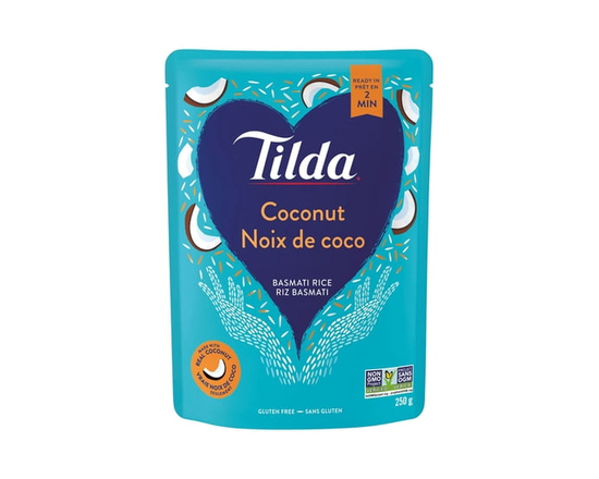 Tilda Coconut Steamed Basmati Rice - 250 g