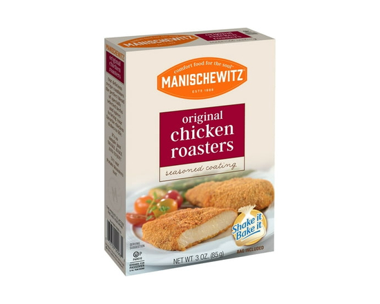 Manischewitz Original Chicken Roasters, Seasoned Coating - 85g
