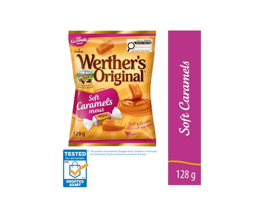 Werther's Original Soft Caramel Candy - 128 g