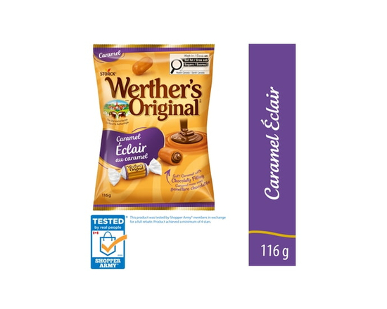 Bonbons Éclairs caramels Werther's Original - 116 g
