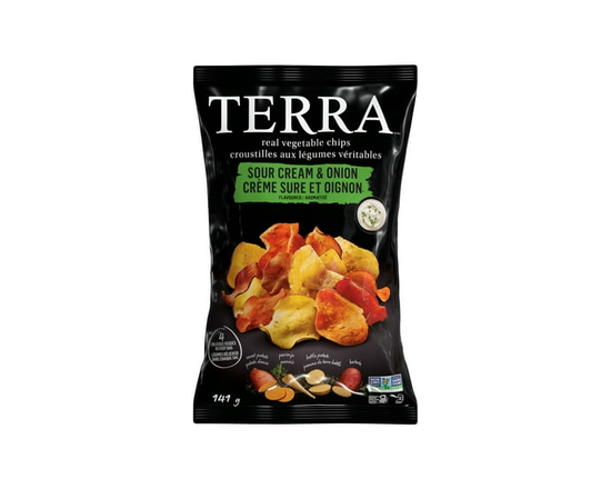 Terra Sour Cream & Onion - 141 g