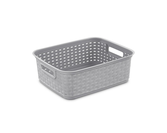 Panier d'aspect osier Sterilite