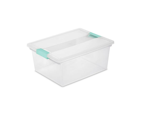 Large boîte transparent à clip de Sterilite - 14 pouces x 11 pouces x 6 1/4 pouces