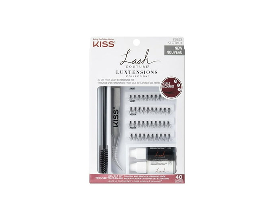 KISS Lash Couture Luxtension Collection - Kit - 40 Clusters - 44 Piece Set