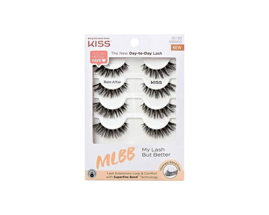 KISS My Lash But Better Multipack - Bare Affair - 4 Pair Strip Lashes