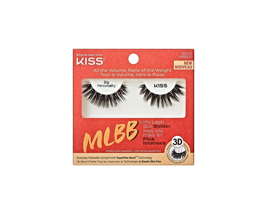 KISS MLBB - Forte personnalité 3D - 1 Paire - 1 Paire