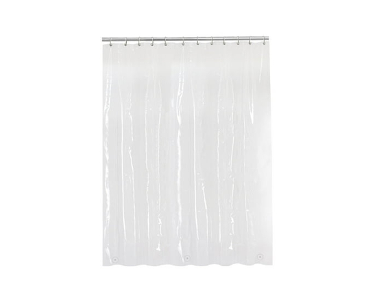 Douche PEVA imperméable anti-moisissure Mainstays Softy, 178 x 183 cm, aqua - 178 cm x 183 cm (Clair)