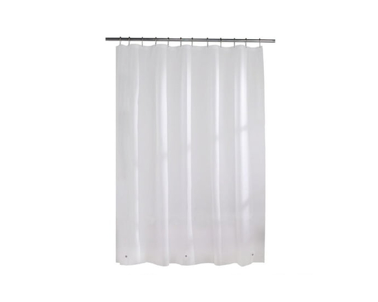 Doublure de douche en PEVA légère et imperméable Mainstays, 178 x 183 cm, givrée - 178 cm (Givré)