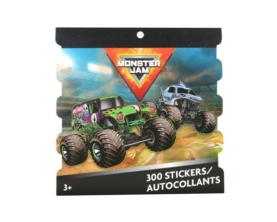 300CT Monster Jam Jumbo Diecut Sticker Book