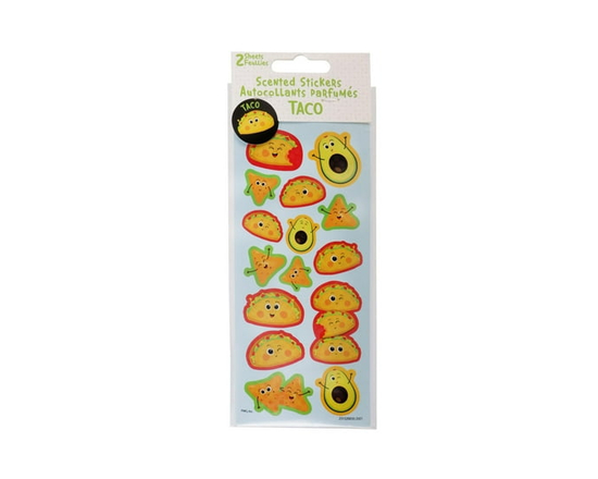 Taco Scratch & Sniff Stickers