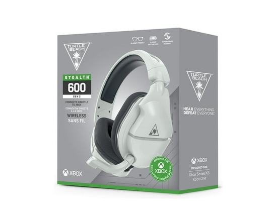 Turtle Beach® Stealth™ 600 Gen 2 Wireless Gaming Headset for Xbox One and Xbox Series X S WHITE