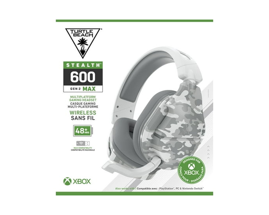 Turtle Beach® Stealth™ 600 Gen 2 MAX - Arctic Camo Xbox Series X, Xbox Series S, Xbox One X, Xbox One S, PS5™, PS4™, PS4™ Pro, PS4™ Slim, Nintendo Swi
