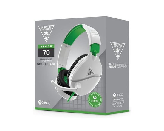 Turtle Beach® Recon 70 Gaming Headset for Xbox One and Xbox Series X S – White