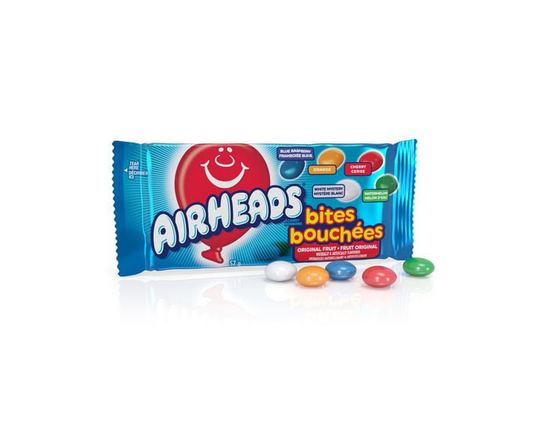 Bouchées Airheads, Bonbons fruit original, 57g