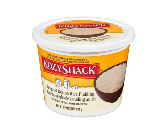 Pudding au riz sans gluten recette originale de Kozy Shack - 624 g