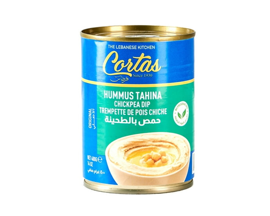 Cortas Trempette de pois chiches – Houmous Tahina 400g Can - 400 g