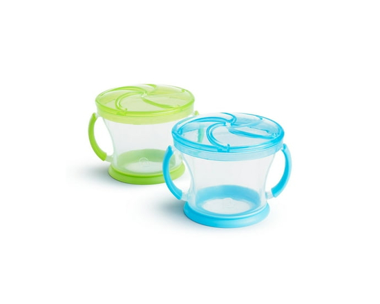 Munchkin Snack Catcher Snack Cup, Colors May Vary, 2 Pack - 2 Count