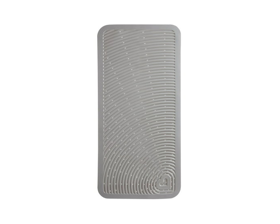 Munchkin Soft Spot Cushioned Bath Mat, Gray - 36 L x 17 W