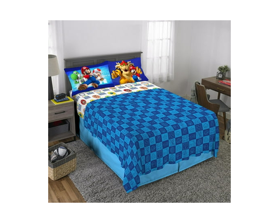 Ensemble de drapes D, Super Mario "Power Up"