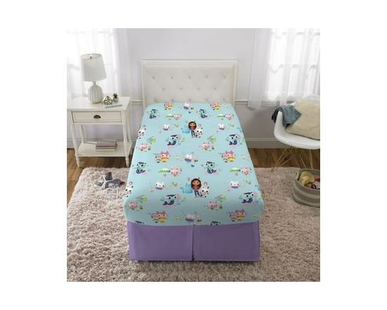 Gabby's Dollhouse "PawTastic" Children's twin sheet set (3 pcs)
