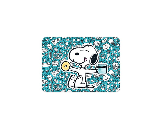 Napperon Snoopy "Time to Snack" - 17 po x 12 po