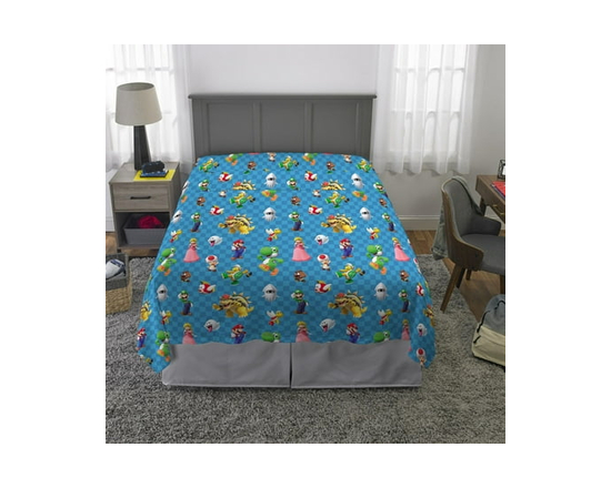 Ensemble de drap de Super Mario "All The Players"