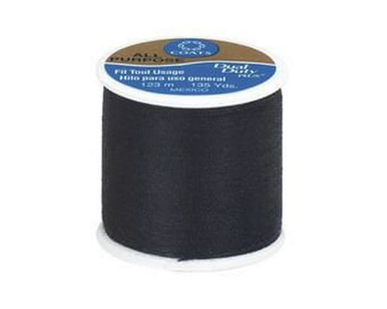 Coats & Clark All Purpose Polyester Thread (Black)