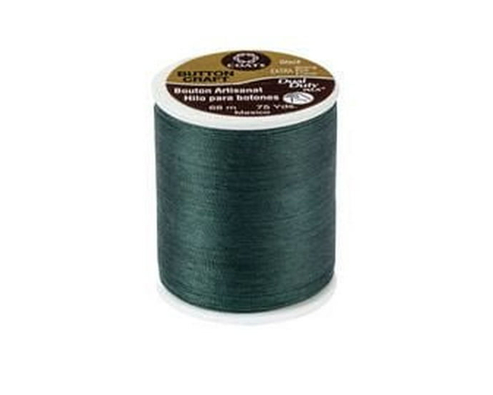 Coats & Clark Dual Duty Extra Strong Button & Craft Thread (Forest)