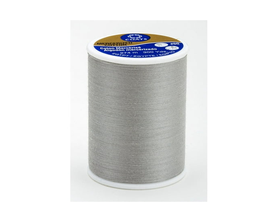 Coats & Clark™ 100% Cotton Thread, 300 Yards (Nugrey)