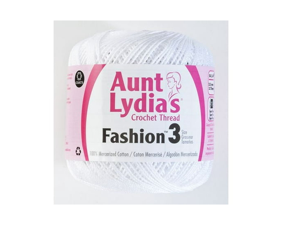 Aunt Lydia Fashion Crochet 182 Size # 3