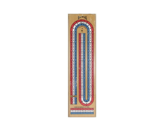 Bicycle® 3 Lane Cribbage Board - 1 Board