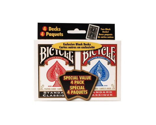 Bicycle 4-Pack Playing Cards