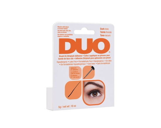 DUO Brush-On Strip lash Adhesive - Dark - 0.5 FL OZ - 0.18oz
