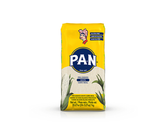 PAN White Corn Meal, 1kg Bag