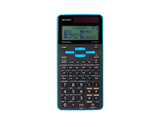 Sharp ELW535XGBL WriteView Scientific Calculator for High School, College & University, 422 Functions, 16-Digit Display, 3 Modes, Statistics & 12 Memo